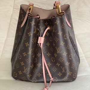 Louis Vuitton Monogram Neonoe MM Rose Poudre